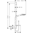 Dusjsett Hansgrohe Raindance Select E 120 3jet
