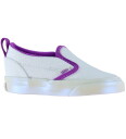 Vans Sko Classic Slip On Glitter Pearl Hvit/Lilla Vans 21 Sko