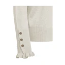 Freequent Dame Strikkevarer Beige L,