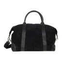 Howard London Suede Bag Steven   Black   ONE SIZE