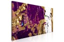Tavla Purple Wave 1 Part Narrow 120x40  
