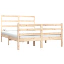 vidaXL Sengeramme heltre furu 120x190 cm 4FT Small Double