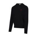 AMI Ami De Coeur Crewneck   Black   L