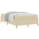  Sengestamme med madrass Krem 120 x 190 cm stoff