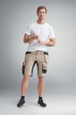 Snickers Workwear 6141 AllroundWork Shorts khaki / svart Khaki/Svart, Klær
