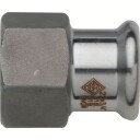 42 x 1,1/2" TURBO Inox-adapterhylse