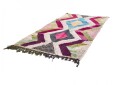 Marokkansk Boucherouite teppe 130 x 240 cm Størrelse: 130 x 240 cm