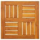  Bordplate 40x40x2 cm firkantet heltre akasie