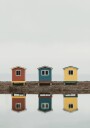 Three Cute Building in Cavendish Canada Plakat Plakat / 40x50cm