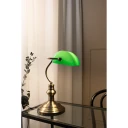 Bankers Bordlampe Grønn 25 cm
