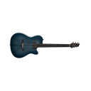 Godin A6 Ultra Denim Blå Flame
