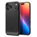 Spigen Rugged Armor MagSafe Deksel for iPhone 17 Pro Max - Matt Svart