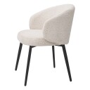 Lloyd lenestol bouclé cream 2 pk