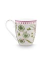Pip Studio Krus XL 450ml Lily&Lotus Egghvit