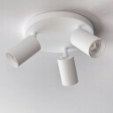 Canspot 57 Triple Round Spotlight Hvit