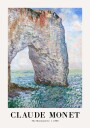 The Manneporte 1886 Plakat by Claude Monet Plakat / 21x30cm