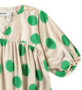 Molo Kjole Camellia Green Dots 13 14 år 158 164 Kjole Beige Grønn
