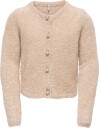 Kids Only Cardigan   KogPiumo   Whitecap Grå Glitter   Kids Only   7 8 år (122 128)   Cardigan   Beige