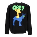 Obey Herre Gensere & Hettegensere Svart XL,