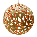 David Trubridge Floral Ø100 Orange Taklampe