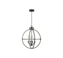 Lexie 30" Globe taklampa brons