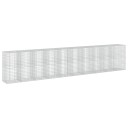vidaXL Gabion med 3,5 mm tråd og 5x10 cm mesh 1000x100x200 cm
