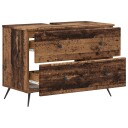 vidaXL Baderomsvaskeskap BREDA Gammelt tre 82 x 41 x 59 cm