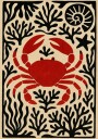 Crimson Sea Dance Plakat Plakat / 50x70cm