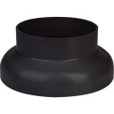 Plastmo spesialkumkrage Ø90x110mm, sort Svart