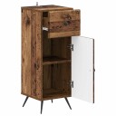 vidaXL Baderom Oppbevaringsskap BREDA Gammelt tre 30 x 31 x 80 cm