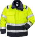 Fristads Vinterjacka Flamestat 4185 Aths, Klass 3 Varsel Gul/marinblå Xs