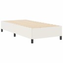  Sengestel Krem 80x200 cm Corduroy Stoff