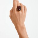 Pilgrim Still Ring Gold Plated/Brown   Brown   ONE SIZE