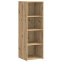 vidaXL Høyskap Artisan eik 40 x 41 x 124 cm Konstruert tre