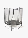 Pinepeak Trampoline Inkl Sikkerhetsnett 244 cm Svart