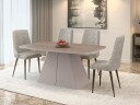 Novaj Spisebord uttrekkbart 180-256 cm - beige, lysebrun