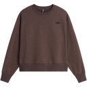 The North Face W Tnf Essential Simple Dome Boxy Os Crew   Brown   XL