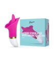 Teazers rosa klitorisvibrator med tunge