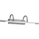 Trio Lighting Quadro gallerilampe børstet stål