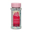 Funcakes Kakestrø Medley Snowflakes 50g 