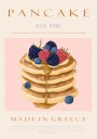 Stacked Berry Pancakes Plakat / 70x100