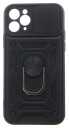 Defender Samsung Galaxy S25 Ultra Slide Deksel Svart