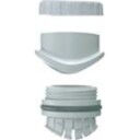 Ø 50 mm Aquaconnect avløpskobling white 50mm