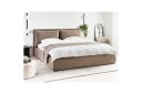 Seng med lagring Bajonna   Taupe 180x200 cm