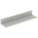 GEBERIT hylle 450x130x55mm stål pulverlakkert matt grå