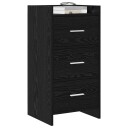  Serviesskap Svart eik 40 x 36 x 80 cm Konstruert tre