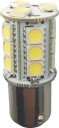 1852 LED lanternepære BAY15D Ø20x35 mm 10-36V 1,8/20W grønn