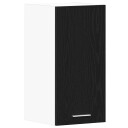 vidaXL Hengeskap svart eik 30x31x60 cm konstruert tre