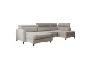 Berrto Sofa med Divan og Sjeselong 5 seters   Beige