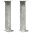  Planteholder 2 pcs BetongGrå 25 x 25,5 x 100,5 cm